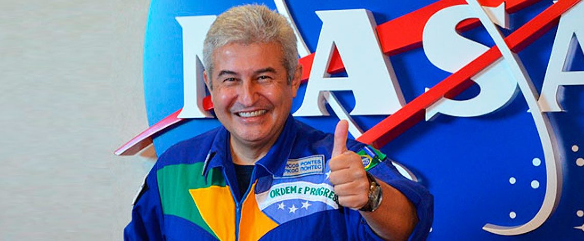 ASTRONAUTA BRASILEIRO ESTARÁ RECEBENDO TURISTAS DIAS 18 E 22 DE JANEIRO NA NASA