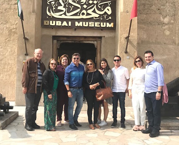 Paraibanos visitam o Dubai Museum