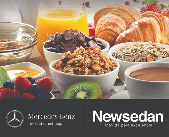 Café da manhã com a Mercedes-Benz