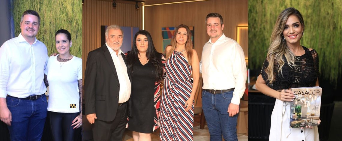 Noite de comemoração reuniu arquitetos parceiros da Bentec na CASACOR Paraíba 2018