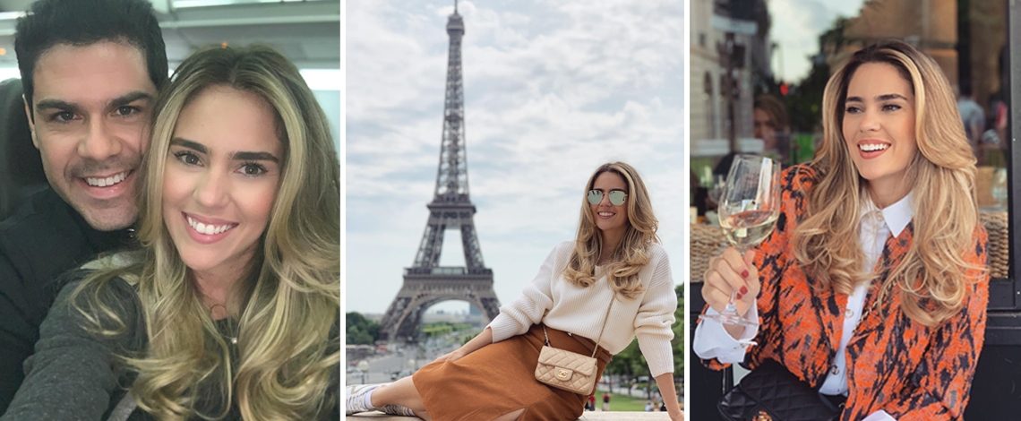 In Love: Bruna Moura comemora aniversário em Paris