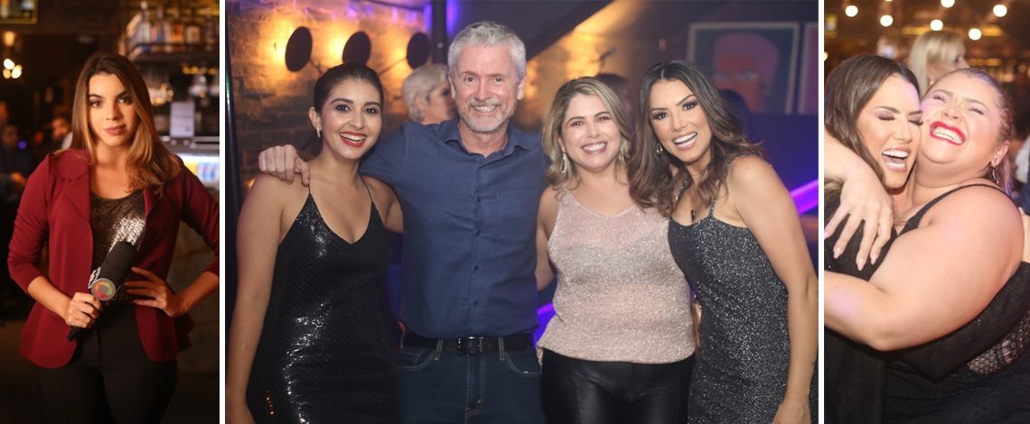Família TV Tambaú comemora contratação de Fernanda Albuquerque em noite flashback no IT Club