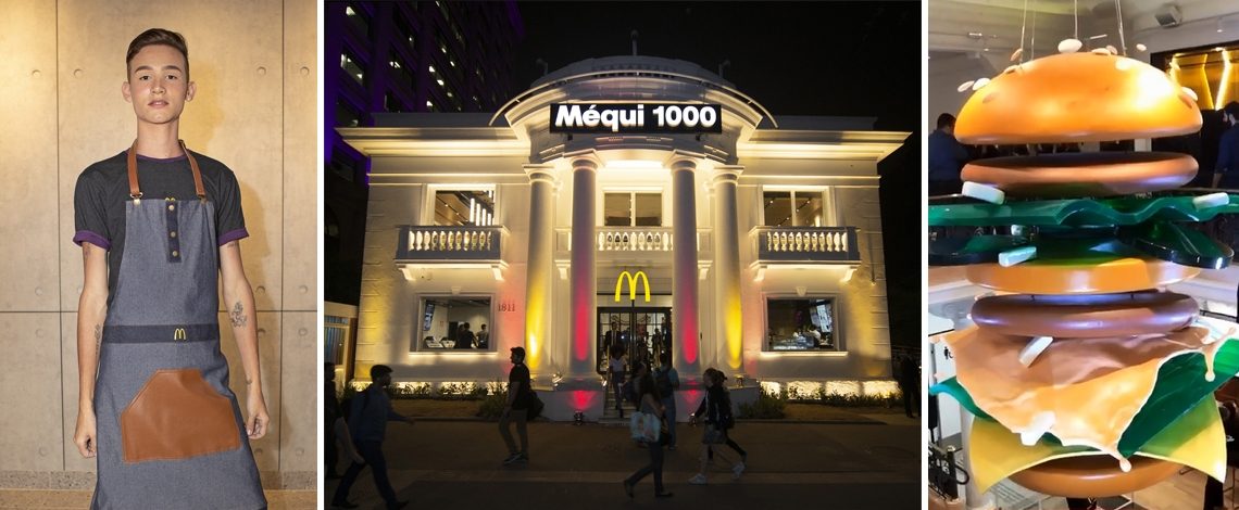 McDonald’s inaugura restaurante icônico no Brasil
