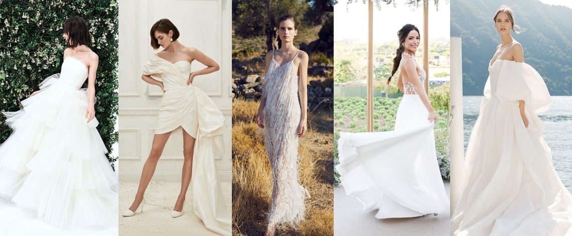 As 7 tendências de vestidos de noiva para 2020