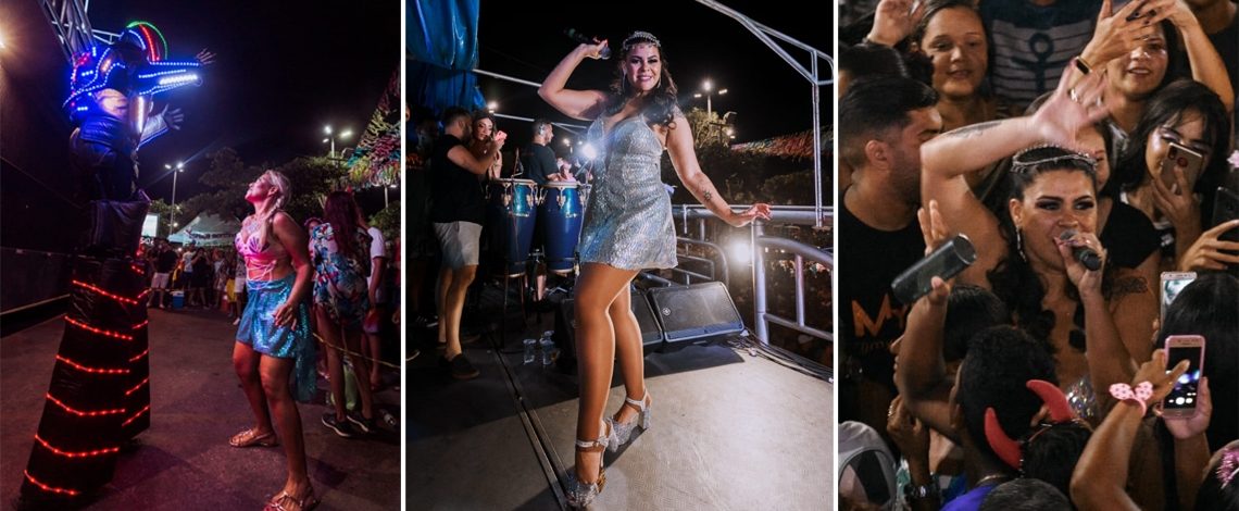 Myra Maia levou sua Pop-Have para o carnaval de Cabedelo