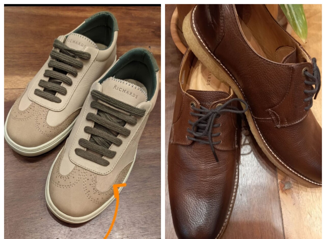 Richards: tênis e sapatos com descontos