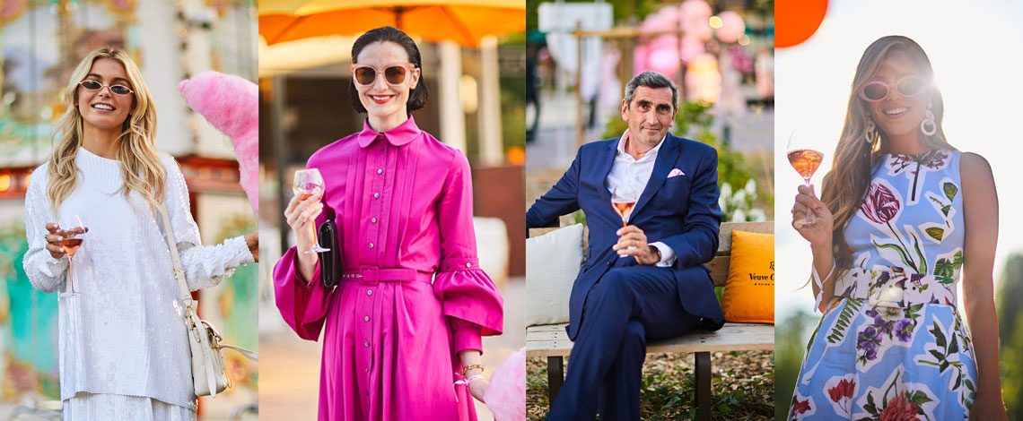 Veuve Clicquot celebra os 200 anos do champagne rosé