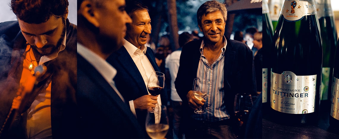 Champagne oficial da Copa 2018, Taittinger arma burburinho dos bons na Rússia