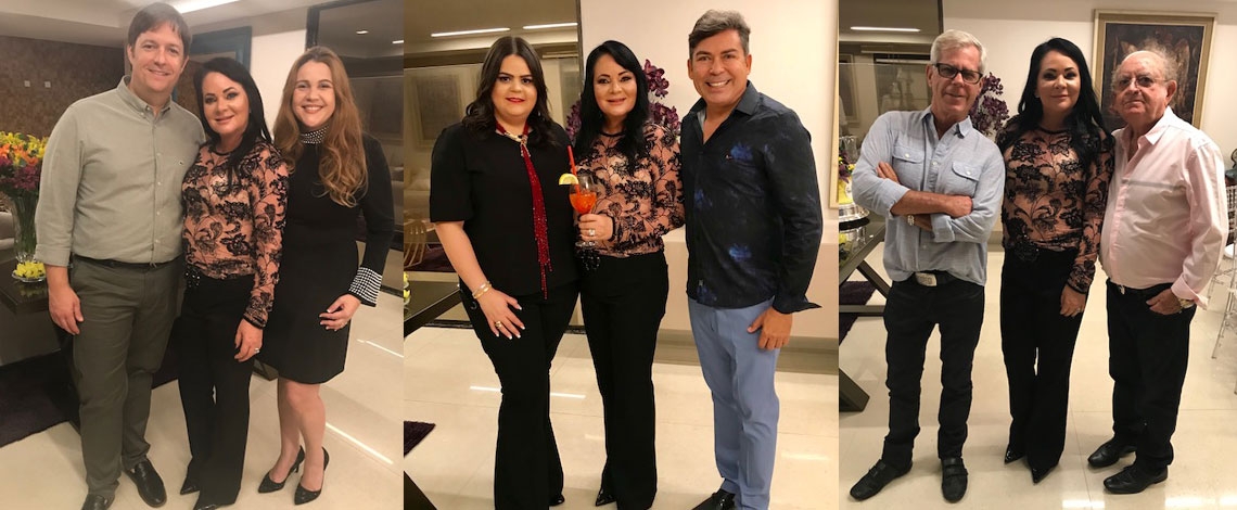 Benedita Maia celebra nova idade com recepção privê