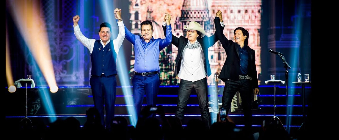 Domus Hall inicia vendas do show com Bruno & Marrone e Chitãozinho & Xororó