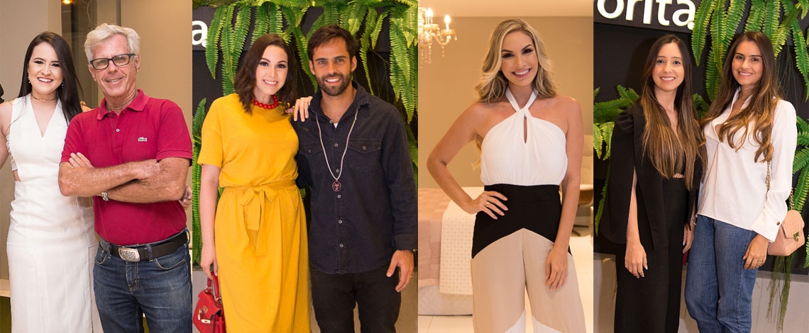 Presenças na inauguração da loja Favorita João Pessoa