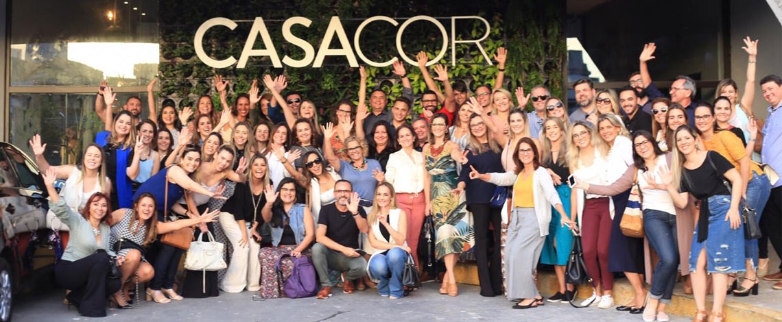 Arquitetos, designers e lojistas do Rio Grande do Norte visitam a CASACOR Paraíba