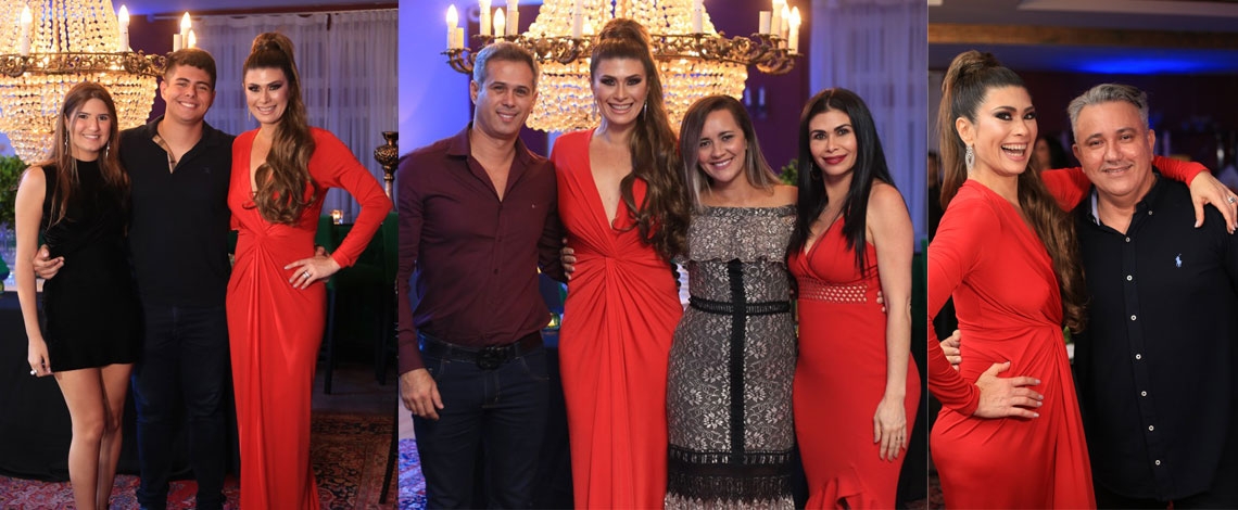 Jane Burity festejou aniversário com noite badalada no Empório Gourmet