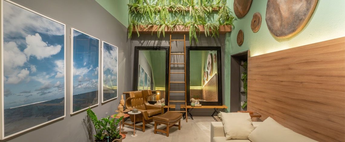 CASACOR Paraíba 2018: Zen Lounge por Alain Moszckwic e Brenner Ribeiro