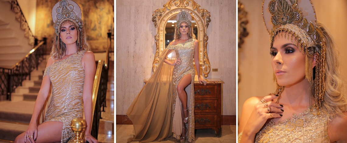 Renata Uchôa brilhou no Baile da Vogue 2019