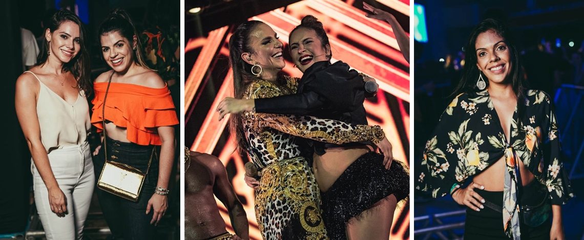 Em Recife, Ivete Sangalo e Claudia Leitte cantaram juntas no Classic Hall