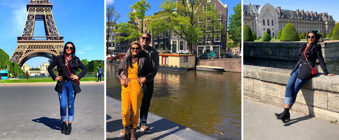 Gabriela França Queiroz comemora aniversário nesta sexta (17) em Paris