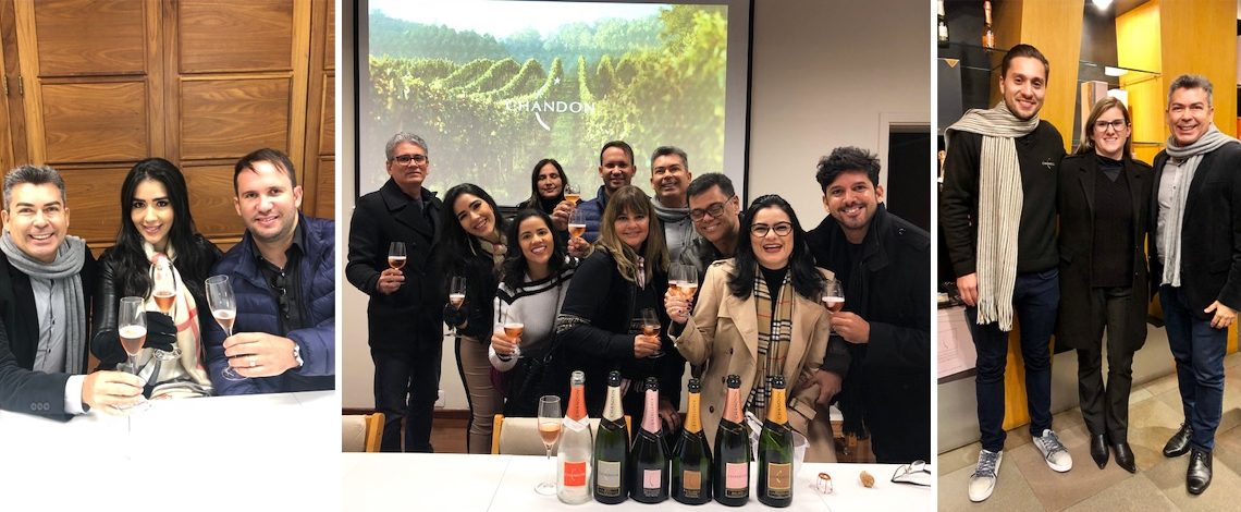 Grupo Idélli João Pessoa visita a fábrica da Chandon no Rio Grande do Sul