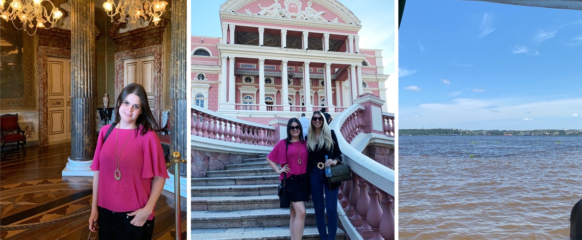 Karlinha Mendes Maia curte mini férias em Manaus