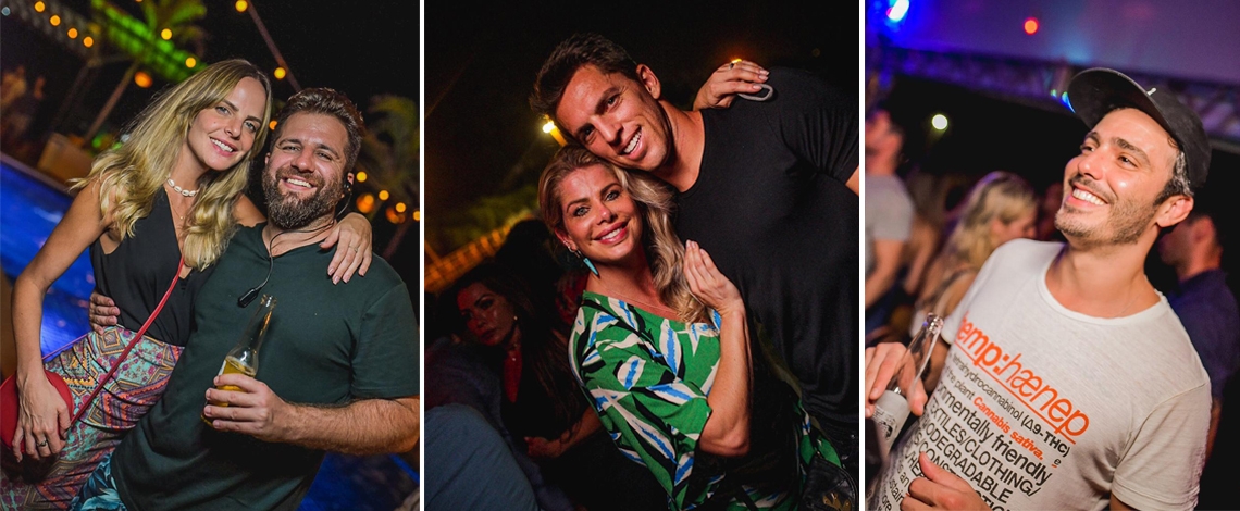 Famosos curtem festa de pré Réveillon no Faro Beach Club, Rio de Janeiro