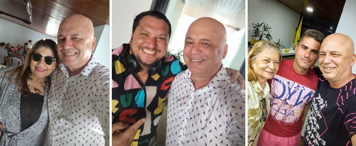 Dorgivaldo Andrade festejou aniversário reunindo familiares e amigos