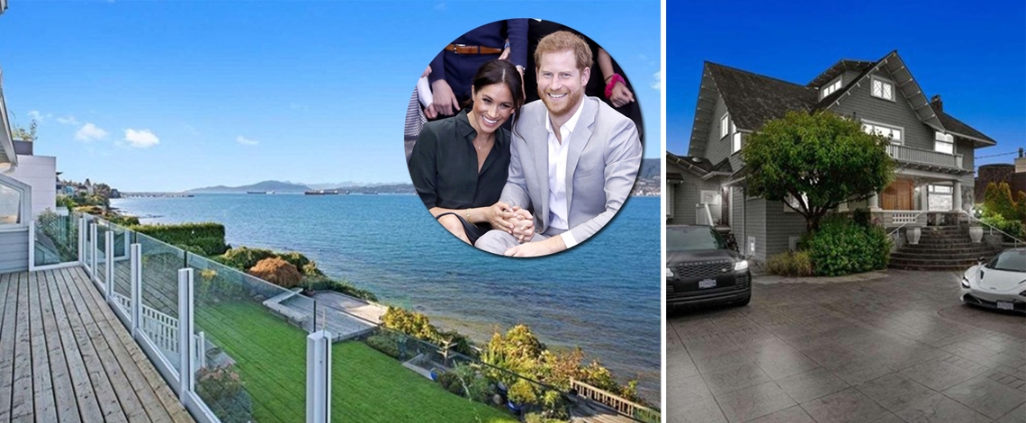 Meghan Markle já escolheu a casa onde ela, Harry e Archie vão morar no Canadá