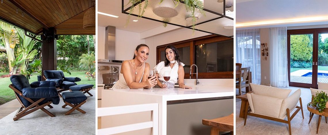 Ivete convoca sobrinha arquiteta para fazer reforma em sua casa da Praia do Forte