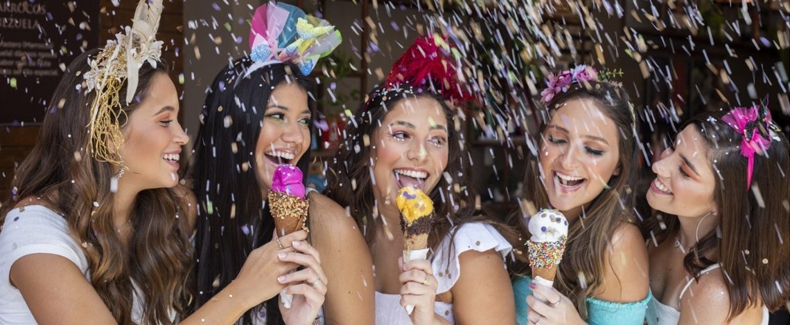 Novos Sabores da San Paolo Gelato para celebrar o verão e o Carnaval