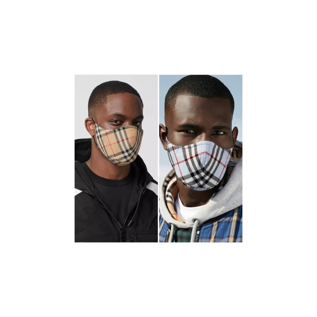 Máscaras Burberry