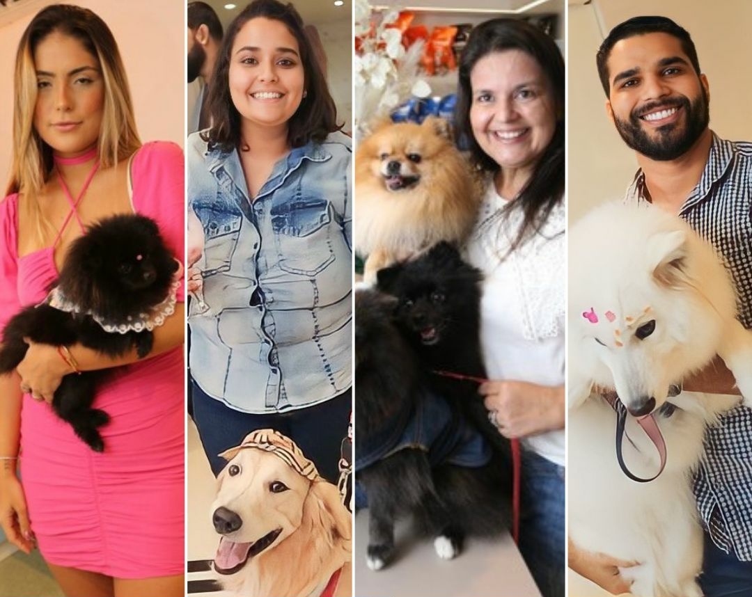 Tutores e pets marcaram presença em inauguração