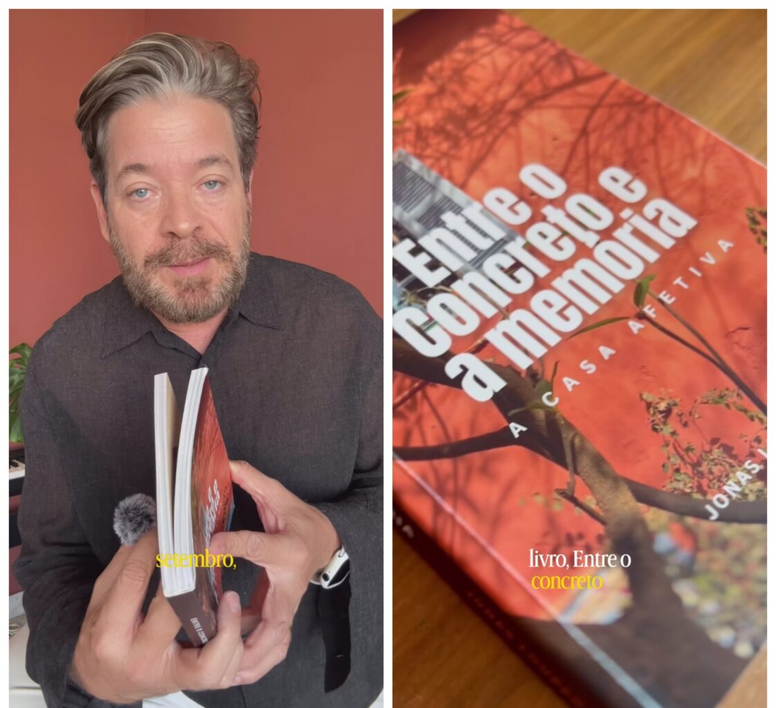 Jonas Lourenço vem lançar livro no Brasil