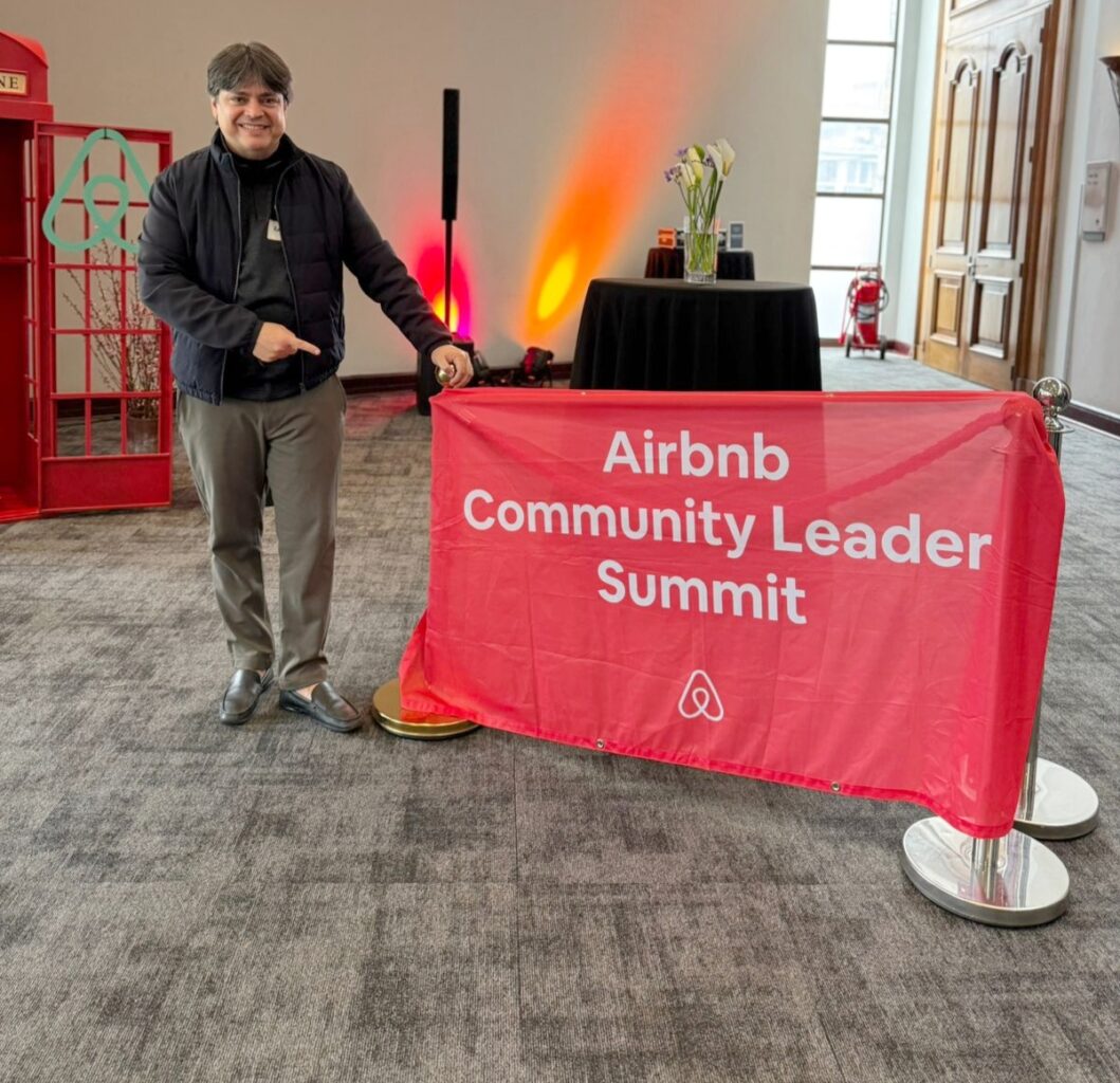 Rayner Holmes representa a Paraíba no Summit Airbnb