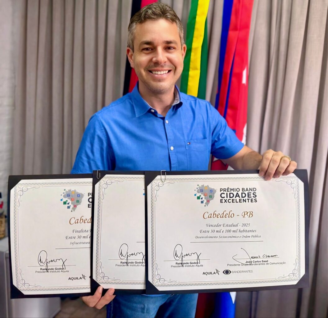 Cabedelo é destaque no Prêmio Band Cidades Excelentes
