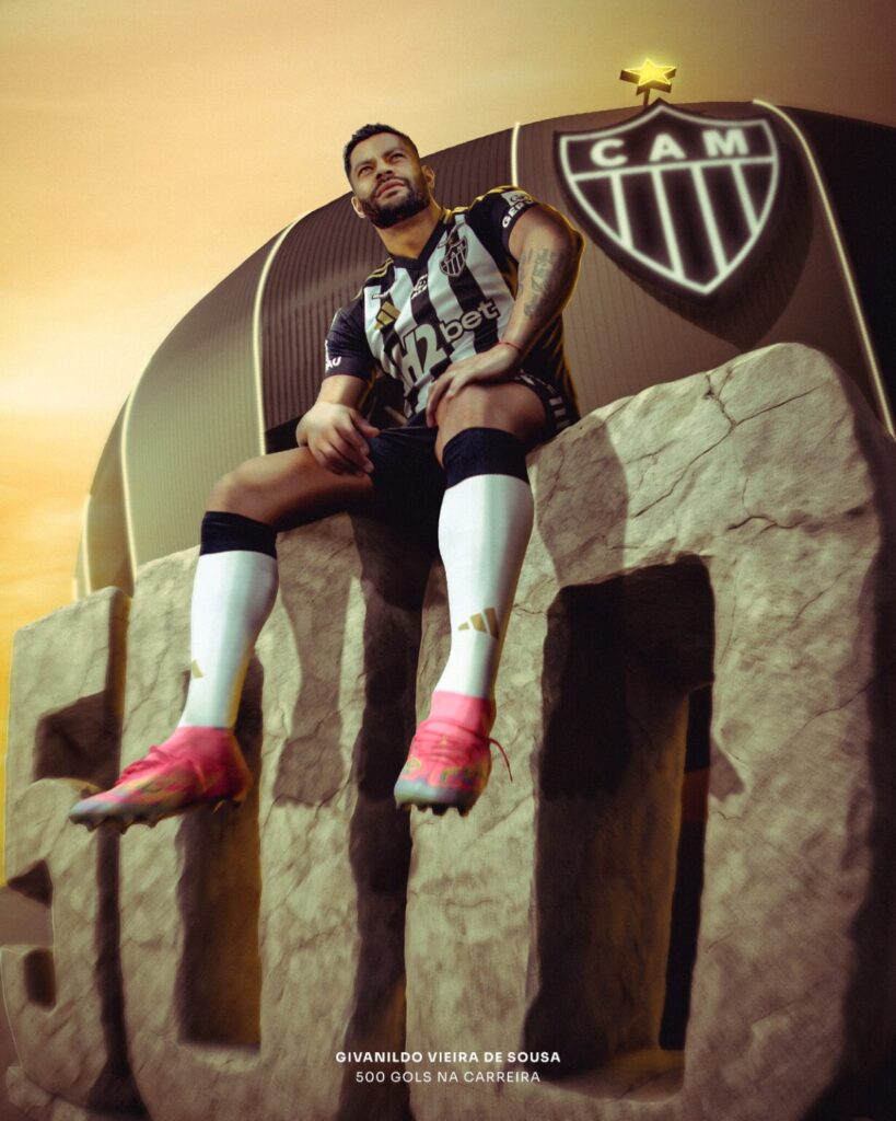 Hulk chega à marca histórica de 500 gols na carreira