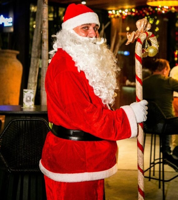 Papai Noel visita o Ville des Plantes neste sábado