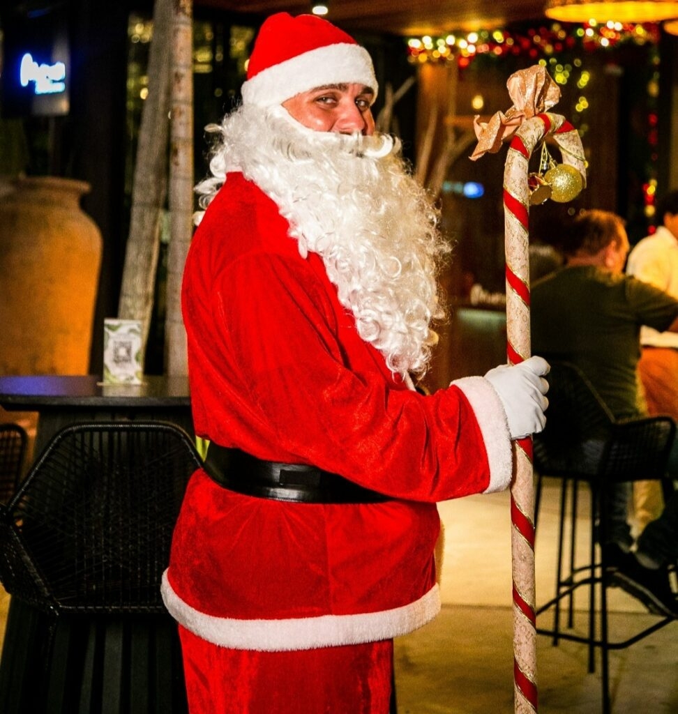 Papai Noel visita o Ville des Plantes neste sábado