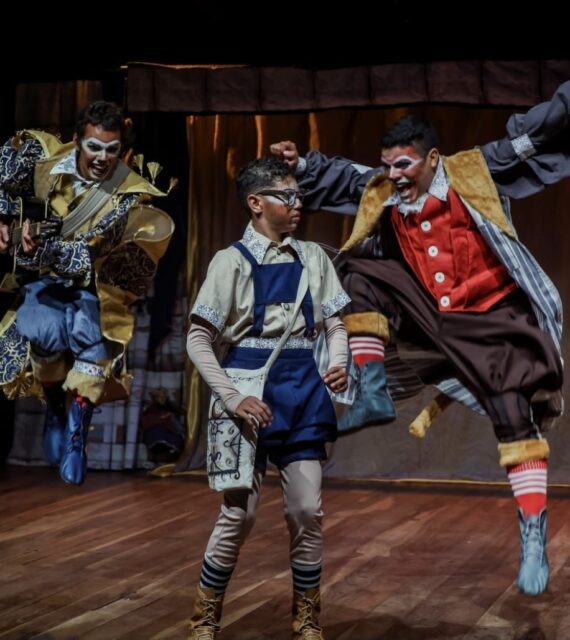 Pinóquio no Teatro Paulo Pontes