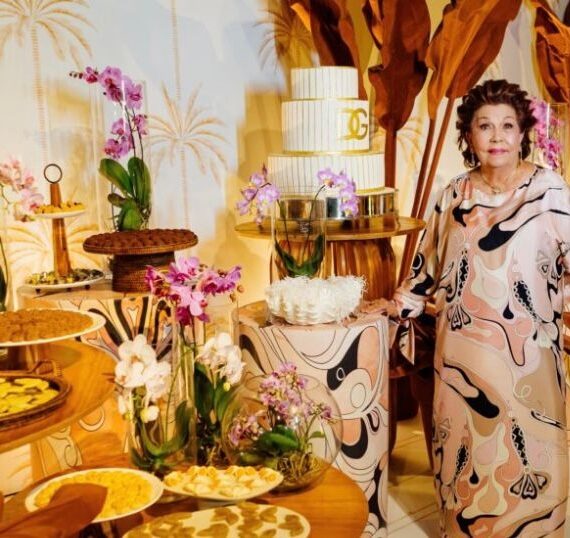 Denise Gaspar celebra 86 anos em grande estilo