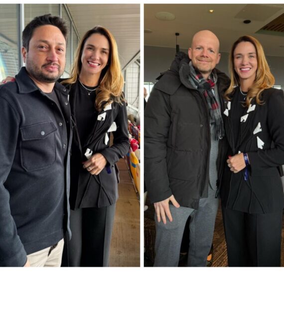 Em Londres, Michelle Ramalho prestigia triunfo do Corinthians