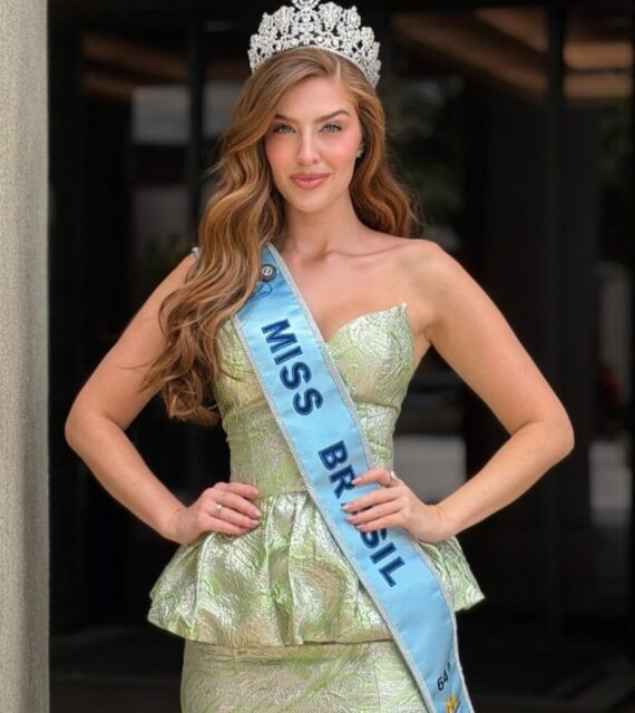 Gabriela Botelho é a Miss Brasil Mundo 2026