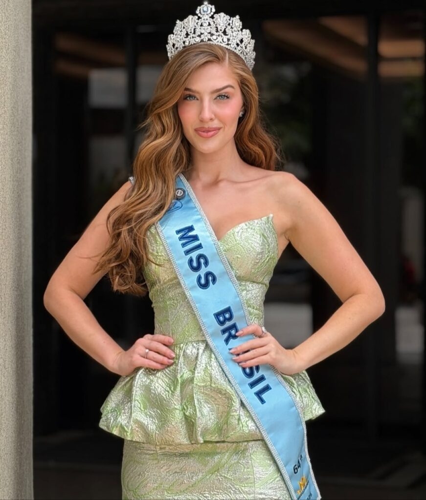 Gabriela Botelho é a Miss Brasil Mundo 2026