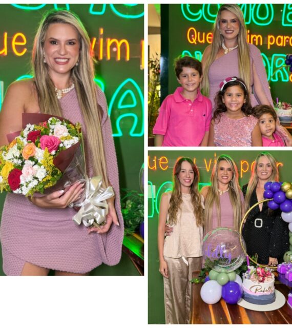 Rakelly Medeiros brinda nova idade