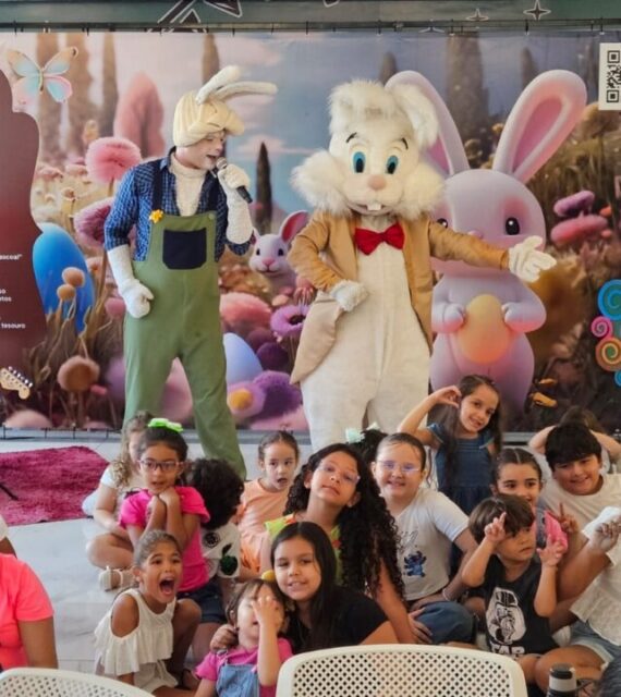 Clima de Páscoa no Mag Shopping