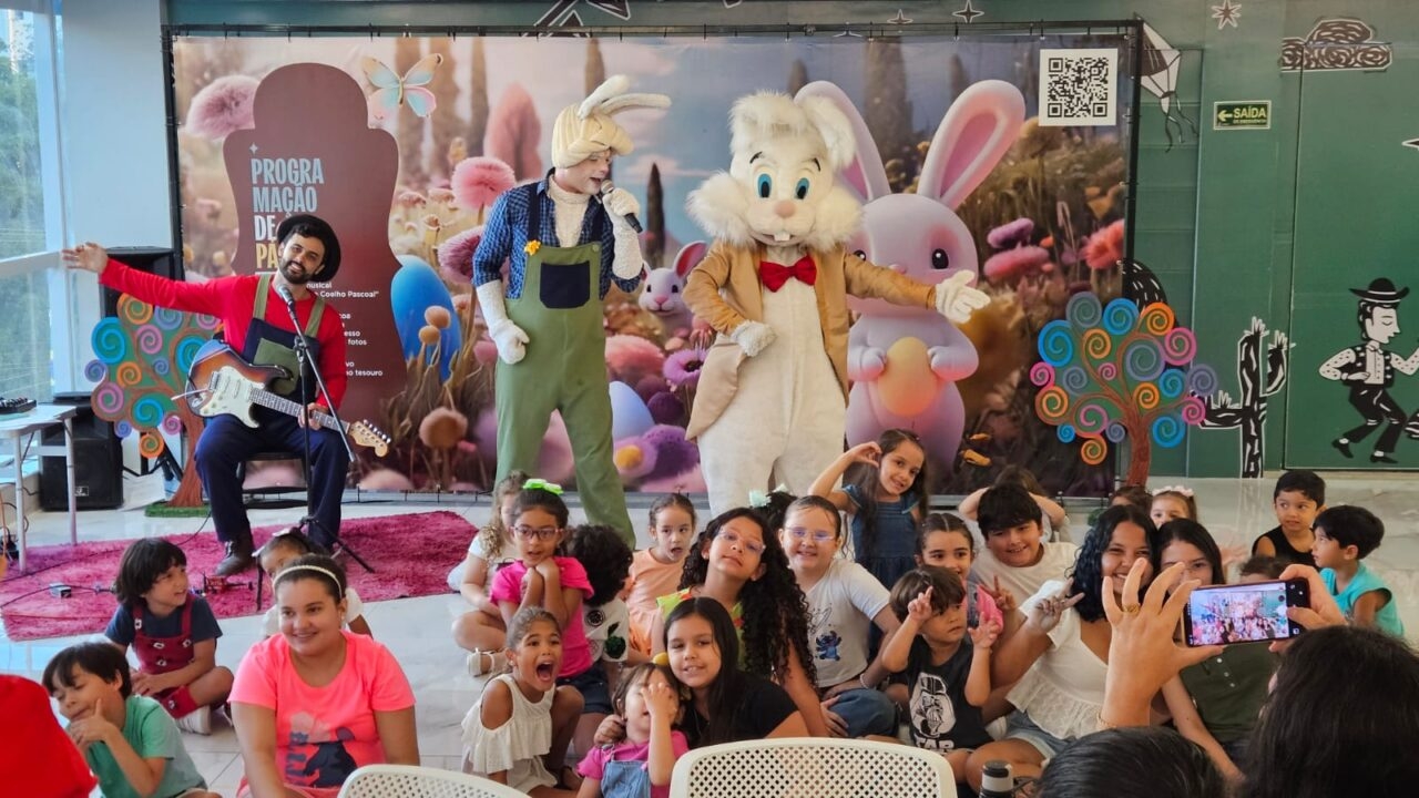 Clima de Páscoa no Mag Shopping