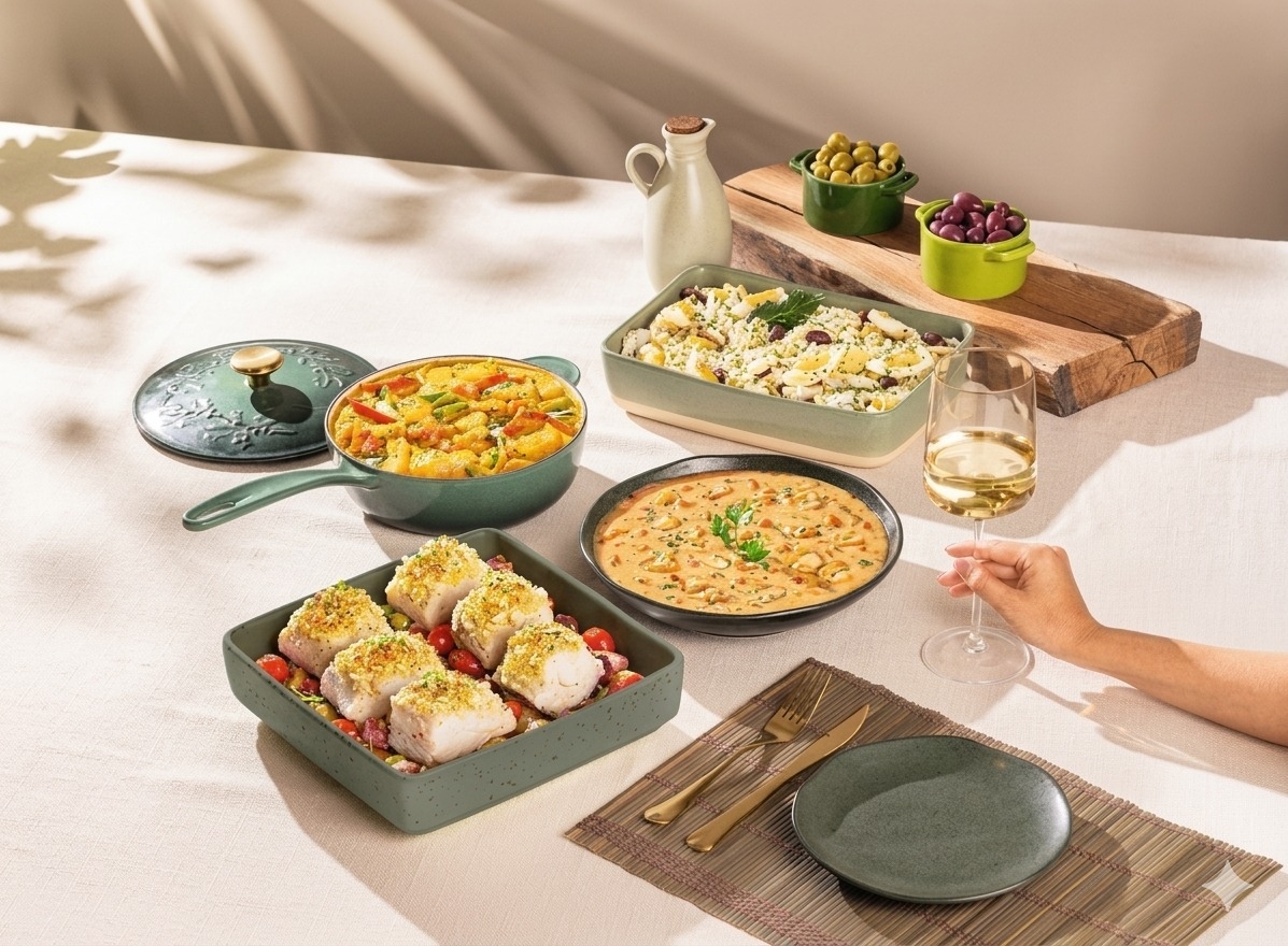 Kits prontos para o almoço de Páscoa