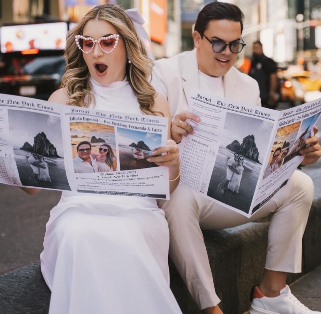 De New York ao altar