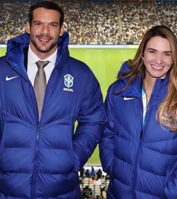 A convite de Michele Ramalho, presidente da CBF desembarca em JP