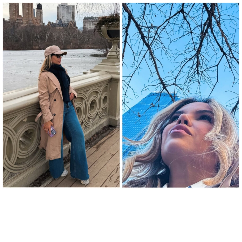 Samya Maia compartilha momentos especiais em Nova York