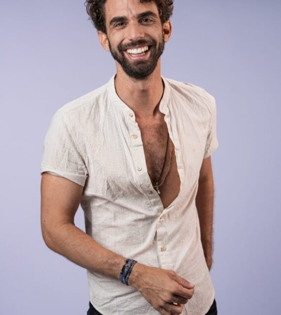 Tauã Cordel grava audiovisual no Ville des Plantes