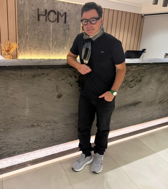 Ator se rende aos sabores do Mero